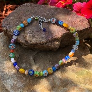 Hippie Chic Flower Anklet